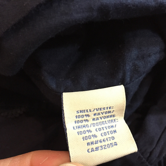 Odille Anthropologie XS 2 Navy Blue A Line dress - Picture 6 of 6